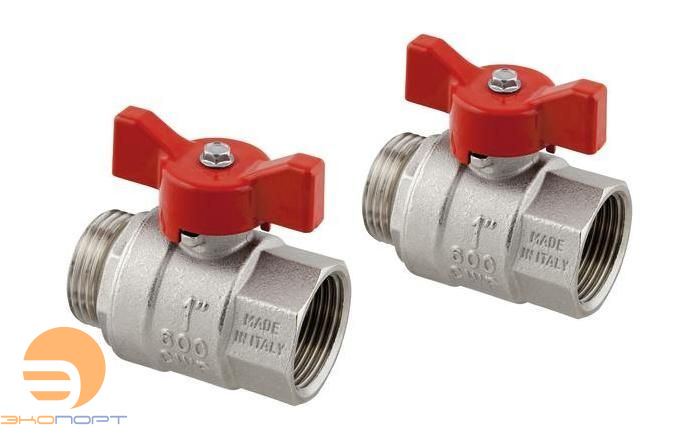 Кран шаровой для коллекторов 1" Uponor 