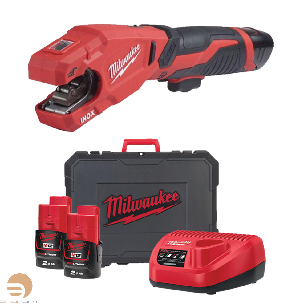 Аккумуляторный труборез по нерж. стали M12PCSS-202C, Milwaukee