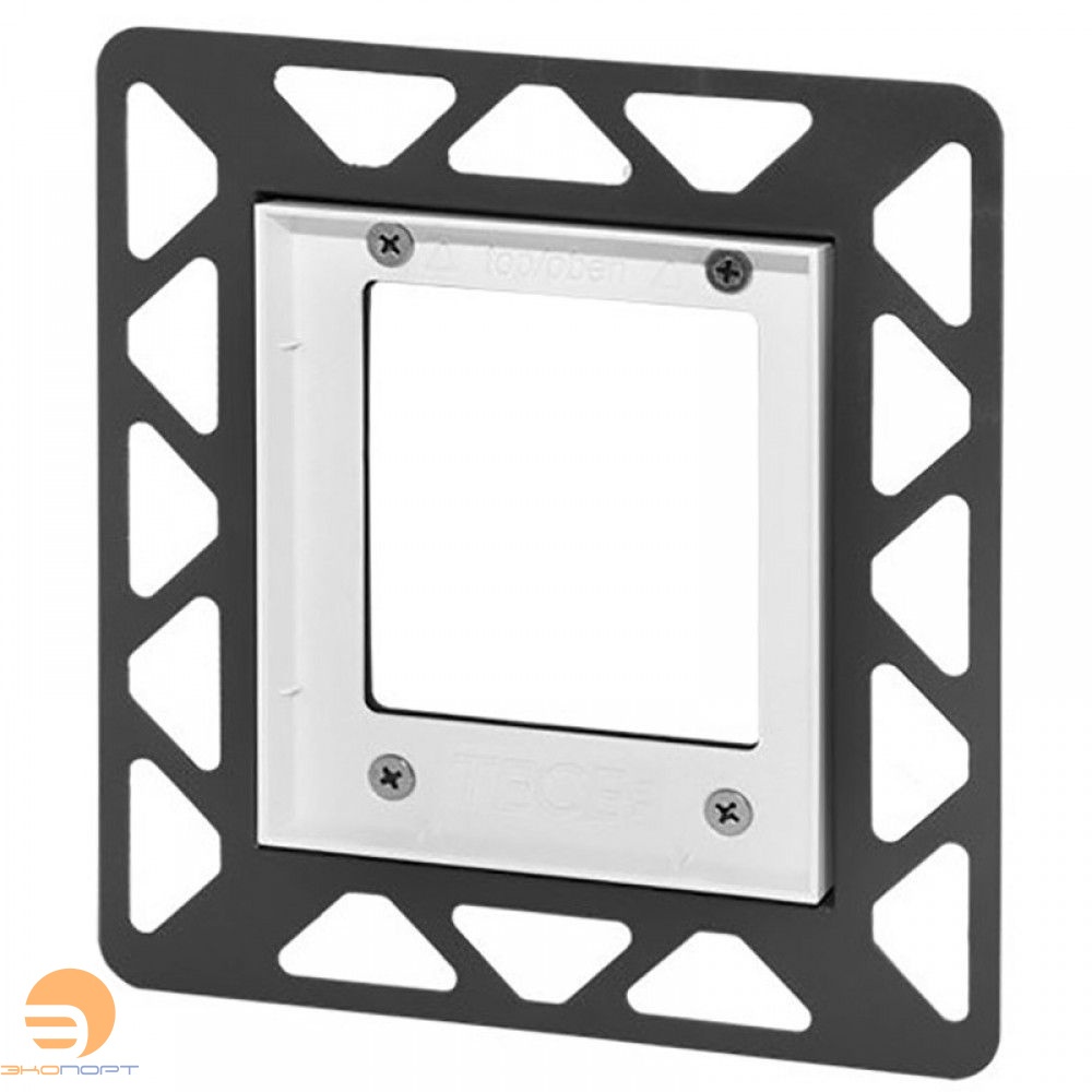 Монтаж. рама для уст. стеклянных панелей TECEloop/TECEsquare Urinal на уровне стены, белый