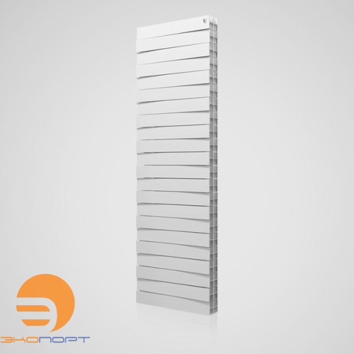 Радиатор биметаллический PianoForte TOWER 500 22 секц. Bianco Traffico Royal Thermo 