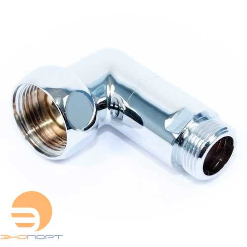 Сгон угловой (американка) для полотенцесушителей 3/4 х 3/4 ВН ХРОМ SMART 