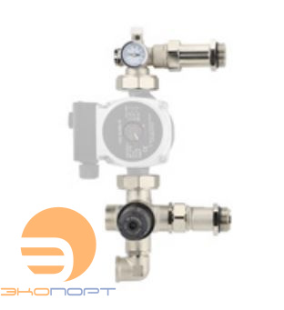 Узел насосно-смесительный с 4-х ходовым смесителем Varmix-4TMV без насоса Varmega 