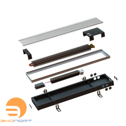 Конвектор Itermic ITTB 090.250.1600 решетка "серебро"