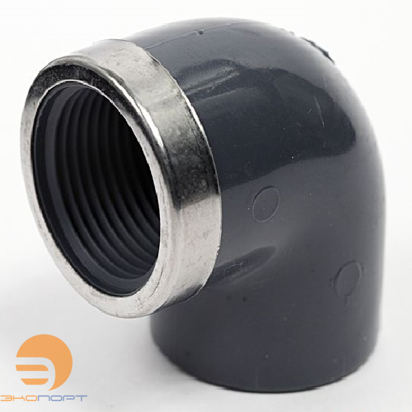 Угольник 90* (75*2 1/2") перех. вн.р.-PVC-U