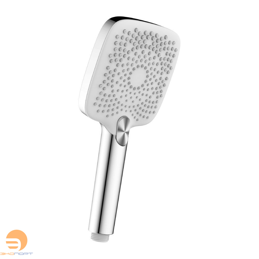 Лейка душевая 3-функц., 115*252 мм, квадратная, хром, LEMARK