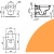 Унитаз подвесной ESEDRA, глубокий смыв, IDEAL STANDARD Унитаз подвесной ESEDRA, глубокий смыв, IDEAL STANDARD
