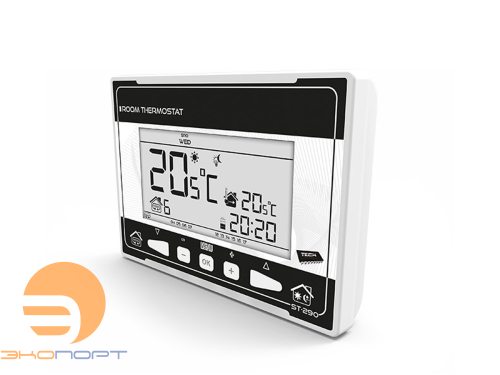 Терморегулятор программируемый недельный, проводной с подсветкой ST-290 v3 TECH
