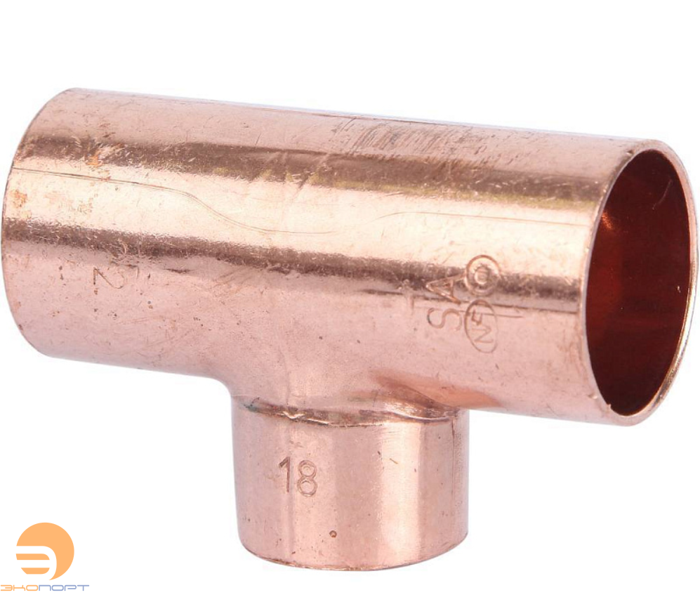 Тройник 22 х 18 х 22 Sanha