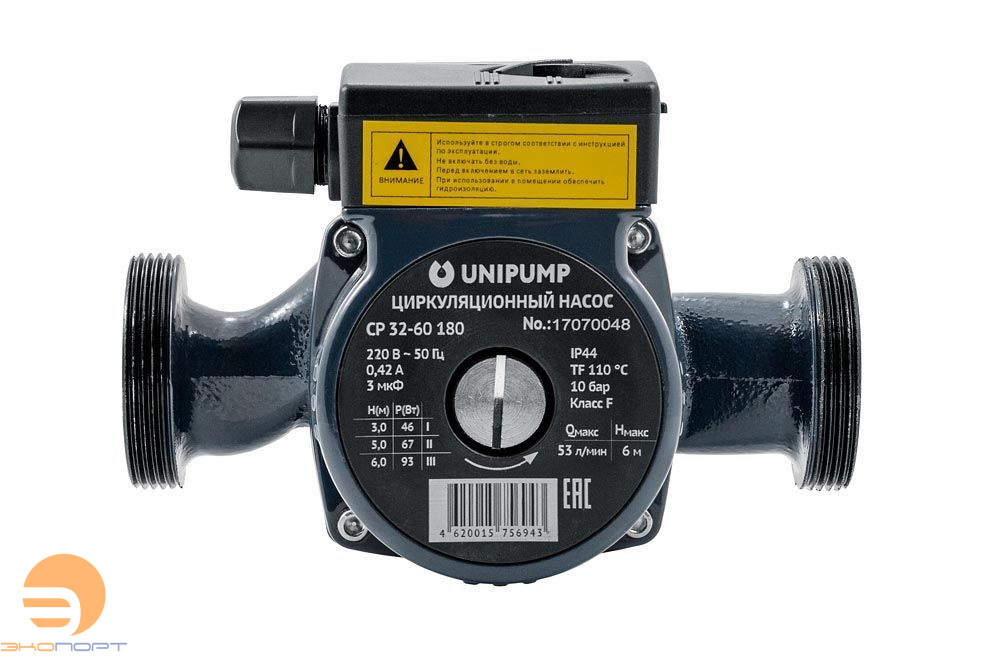 Насос циркуляционный CP 32-60 180 UNIPUMP