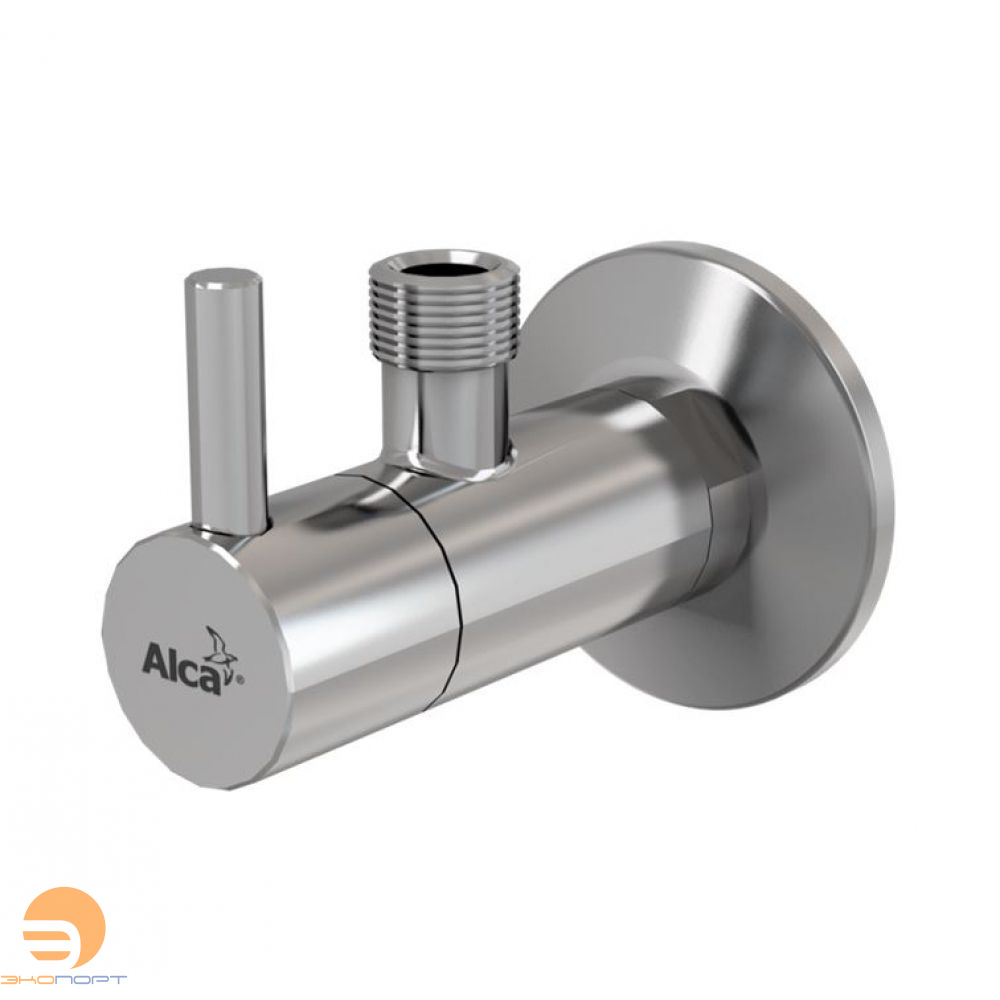 Вентиль угловой, круглый 1/2"х3/8" ALCA PLAST