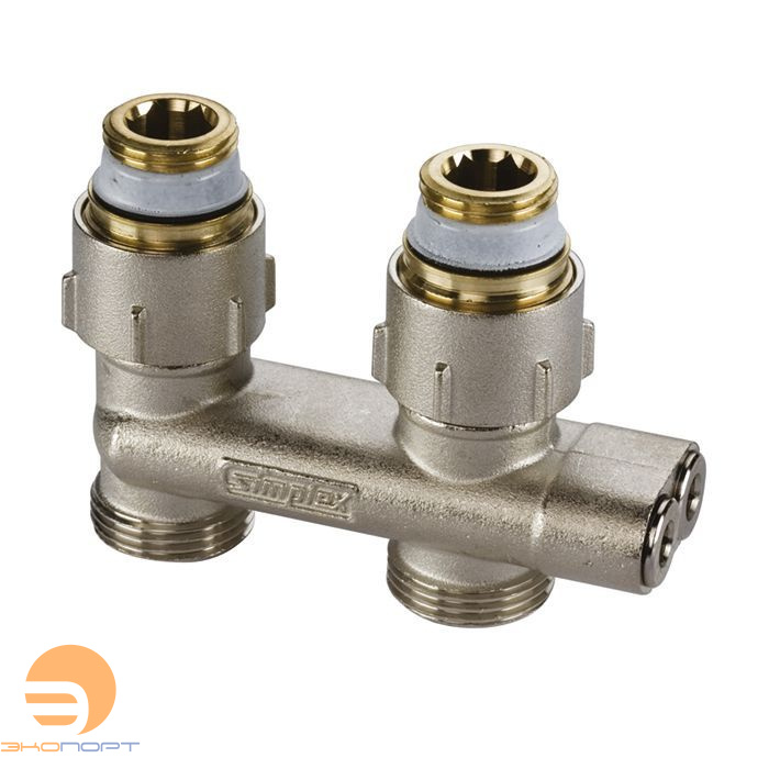 Узел нижнего подкл. перекрестный прямой, ВР1/2х3/4НР Simplex