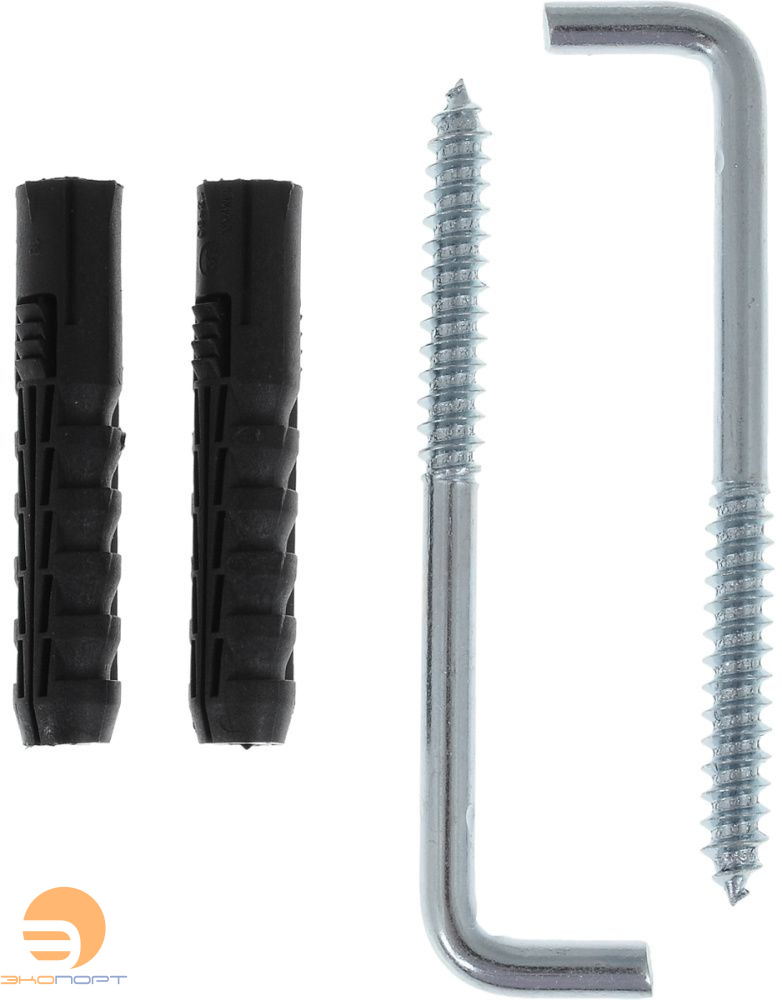 Набор д/крепления водонаревателя 100л. (костыль 3х100+дюбель, 2шт) ОП