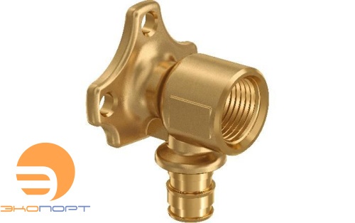 Водорозетка с фланцем 16-1/2" ВР (для крепления к стене и планкам) UPONOR Q&E