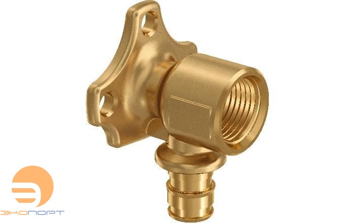 Водорозетка с фланцем 16-1/2" ВР (для крепления к стене и планкам) UPONOR Q&E