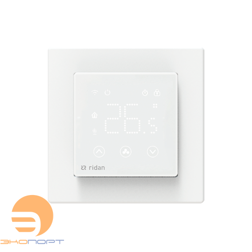 Термостат комнатный RSmart-SW Wi-Fi 230V, с Wi-Fi подключением, белый ECtemp Smart