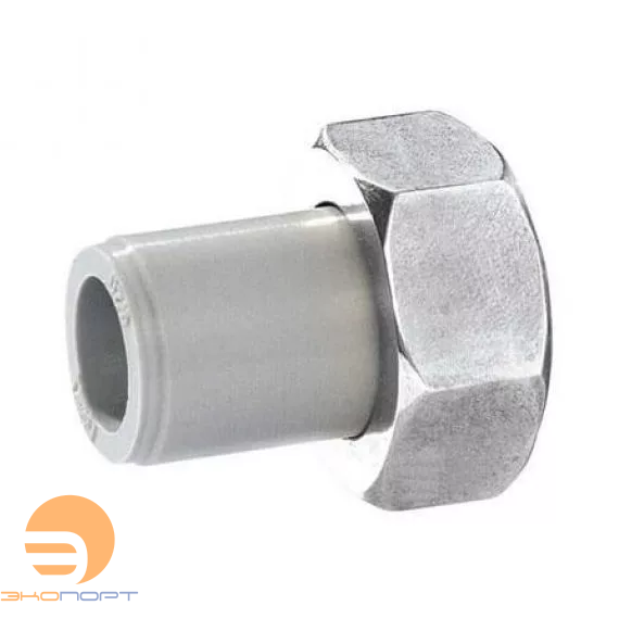 Муфта с накидной гайкой плоское уплотнение ВР 20-3/4" KAN-therm