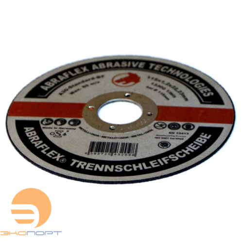 Круг отр. ф 125 х 1,2 х 22,23 д/мет, "Abraflex" A-30 Standart BF КРЕПЕЖ Круг отр. ф 125 х 1,2 х 22,23 д/мет, "Abraflex" A-30 Standart BF КРЕПЕЖ