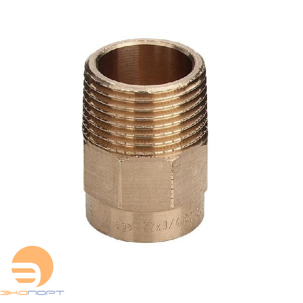 Муфта переходная НР-пайка 15х1/2" медная [94243G] Viega