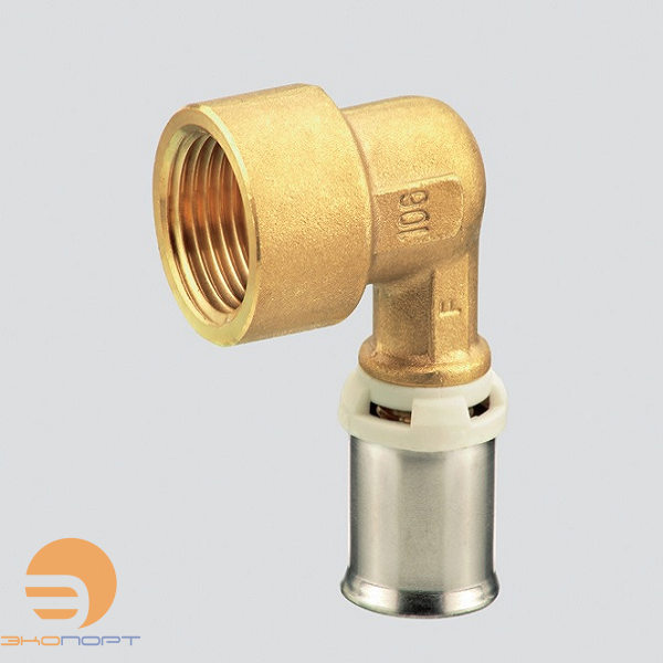 Угольник 90* 16х1/2" ВР alpex-duo XS латунь Frankische