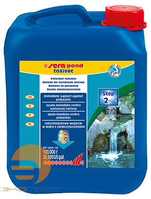 Средство для воды Pond TOXIVEC 5 л Средство для воды Pond TOXIVEC 5 л