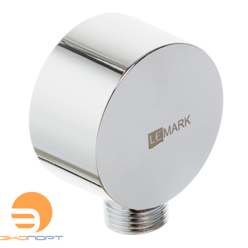 Шланговое подсоединение 1/2 (круглое), хром, LEMARK