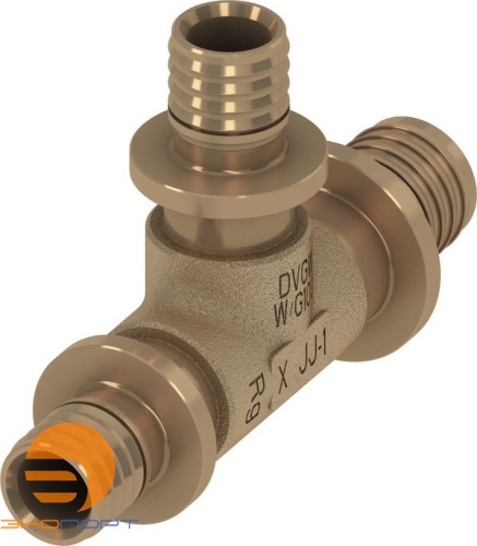 Тройник 25-32-25 бронза TECE