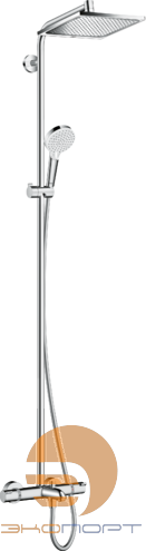 Душевая система Crometta E 240 1jet Showerpipe с изливом, HANSGROHE