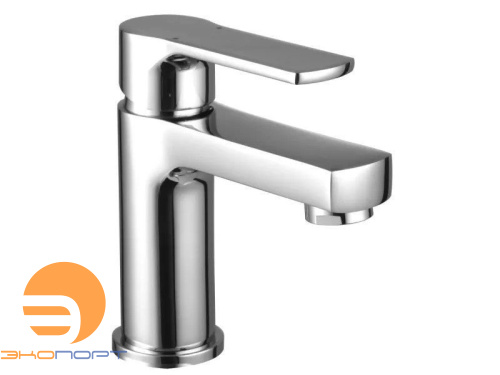 Смеситель для умывальника плюс Грейс монолитный (h раб.75мм), хром, LEMARK