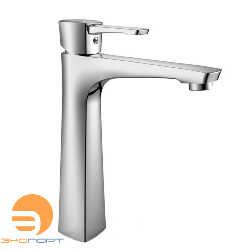 Смеситель для умывальника EVITTA, монолитный, высокий, хром, LEMARK