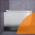 Унитаз подвесной EGO Rimless 49 см, сиденье дюропласт Тома Slim SO BERGES