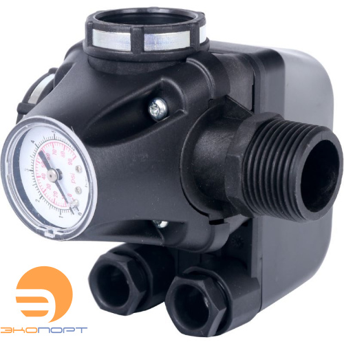 Реле давления с манометром PM5-3W, 1-5 бар STOUT