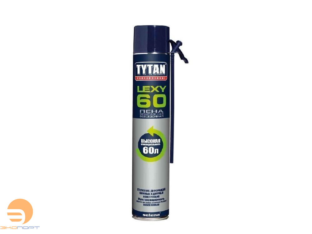 Пена монтажная TYTAN  LEXY 60 750 мл. всесезонная