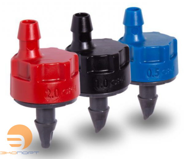 Самопробивной эмиттер (УП) XBCV-10PC (черный)  4 л/ч (5шт.) Rain Bird