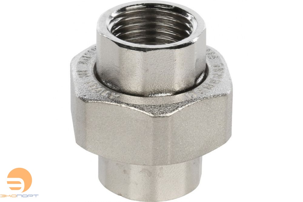 Разъемное соединение "американка" ВВ никелированное 11/2  STOUT