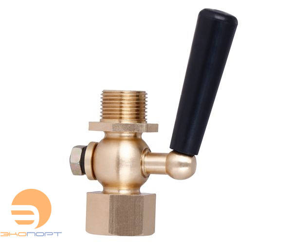 Кран трехходовой под манометр VFM16FGMG Ду15 Ру16 ВН G1/2"