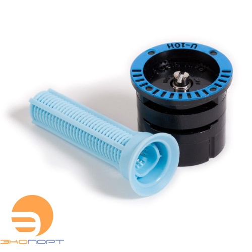 Форсунка (сопло) U-10H два отверстия , 180*, радиус 2,1 до 3,1 м Rain Bird