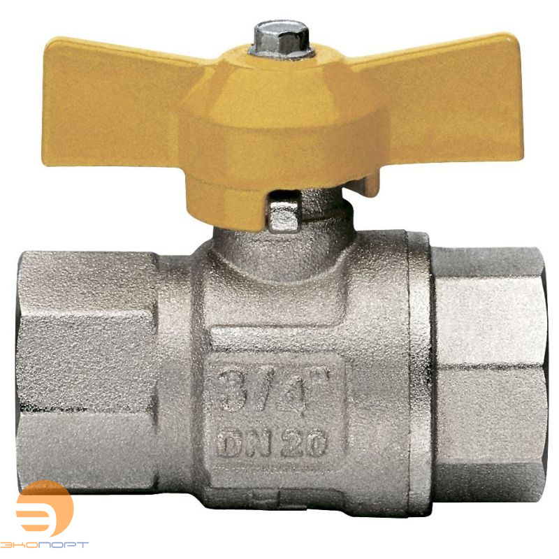 Кран газовый ВВ 1" бабочка ITAP