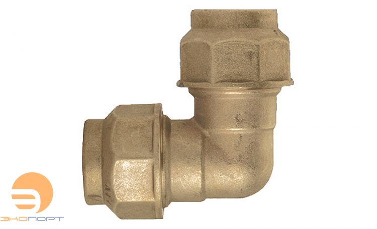 Угол латунь 25х25 для ПНД FIV