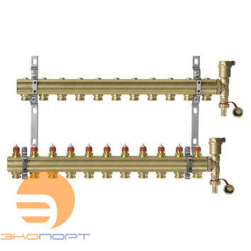 Комплект коллекторов FHF-11 set вент. вставки латунь 