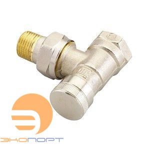Клапан запорный RLV Ду 15 угловой никелированный