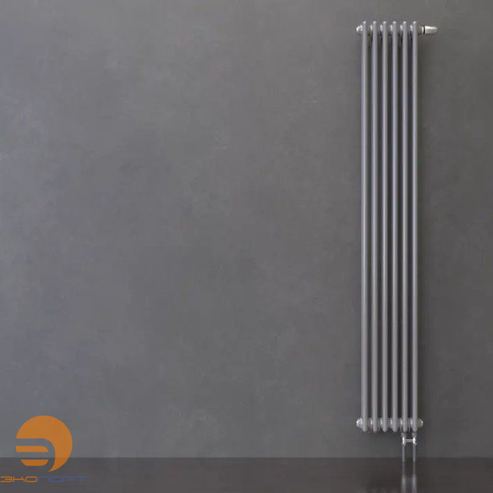 Радиатор трубчатый Batarìa 2-1750-06 UT RAL 1М183SN026 серый темный металлик муар 1/2