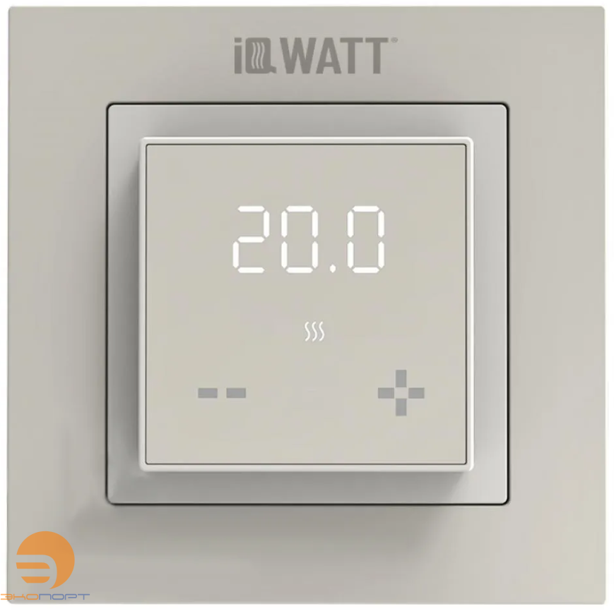 Терморегулятор IQ Thermostat D электронный, песочный