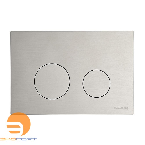 Панель смыва TECEspring loop (круглые клавиши) нерж.сталь, сатин, с покрытием против отпечатков