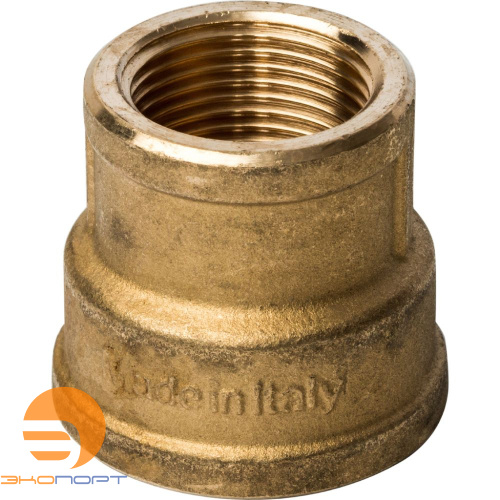 Муфта ВВ  1х3/4 (латунь) STOUT