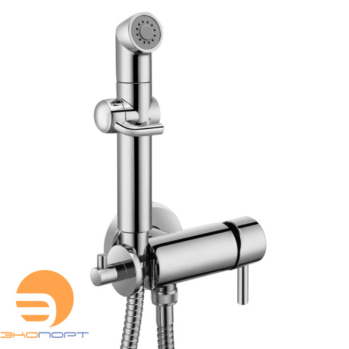 Смеситель с гигиеническим душем SOLO, встраиваемый, хром, плавная регулировка, LEMARK