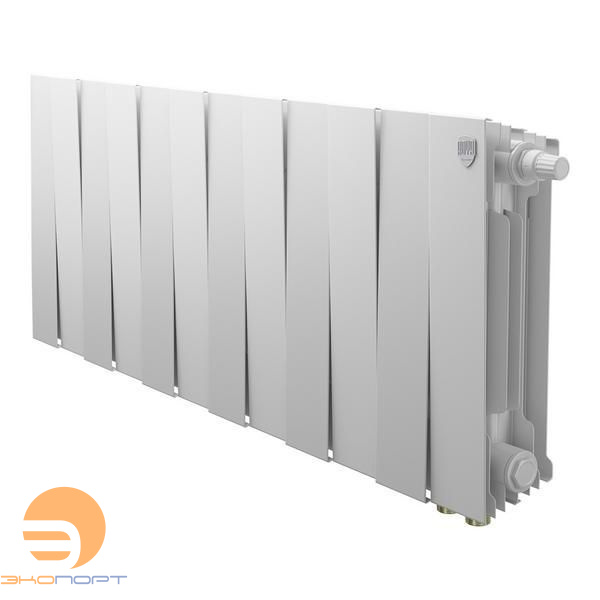 Радиатор биметаллический PianoForte Bianco Traffico VDR80 300/100  12 секций Royal Thermo
