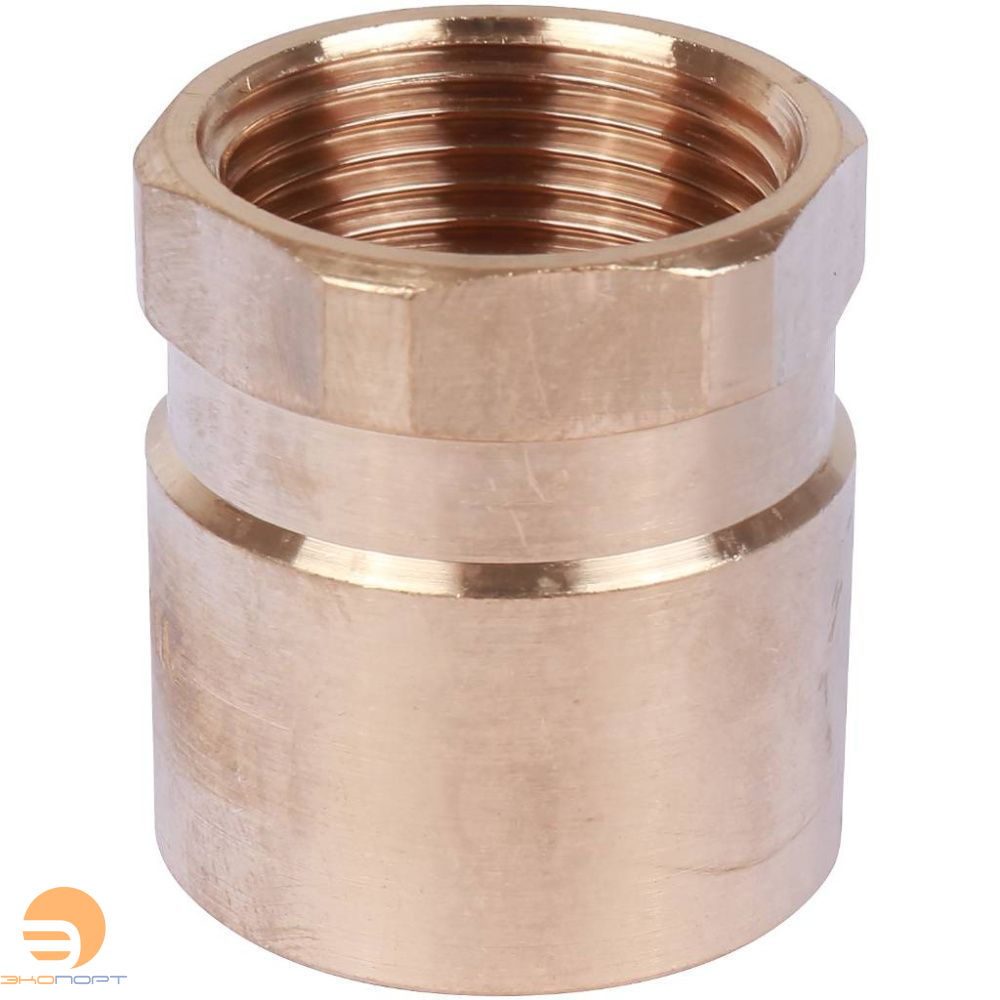 Муфта переходная ВР-пайка 28х3/4" медная Sanha