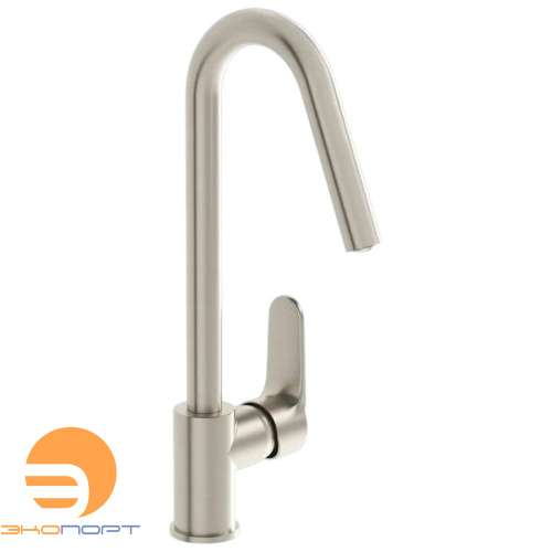 Смеситель для кухни Root Round (без подкл. фильтра) , никель, VitrA