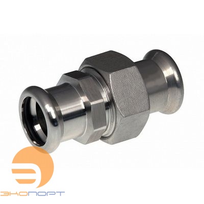 Соединитель раз. (американка) Inox press 15 нерж. KAN-Therm