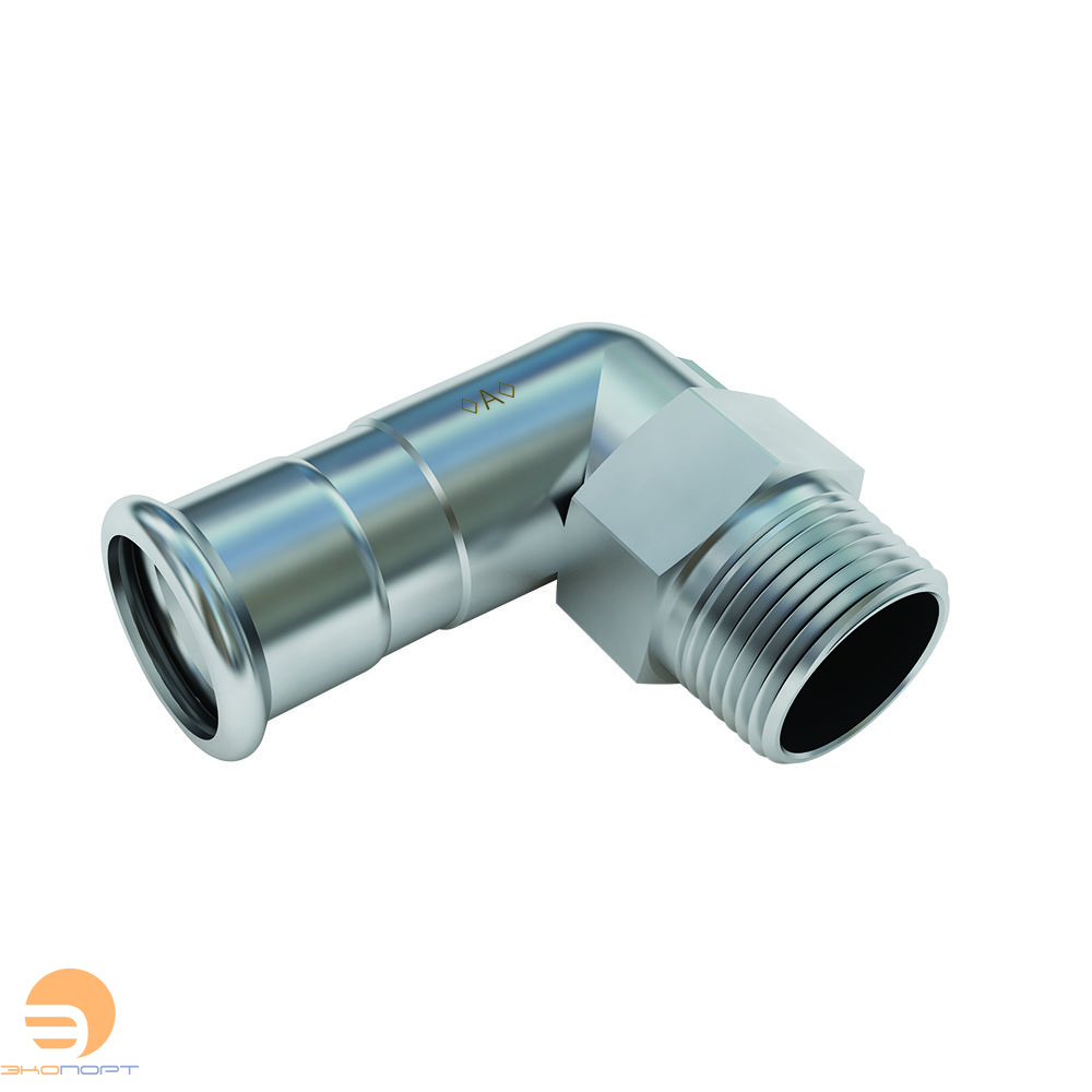 Отвод 15х1/2 НР нерж. IBP